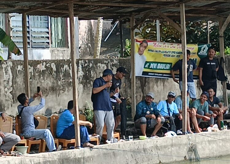 Menyambut Hari kemerdekaan Management dan Staf PT PAMA Gelar Mancing Bersama di Kolam Pemancingan Alfat