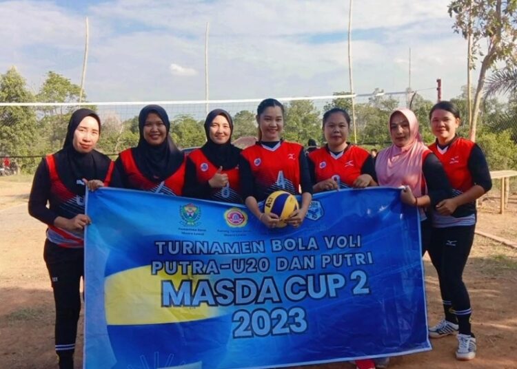 Turnamen Voli U20 Gelar Perdana Di Muara Enim