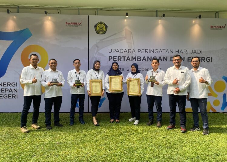 Inovasi Insan Bukit Asam (PTBA) Berbuah 3 Dharma Karya ESDM 2023