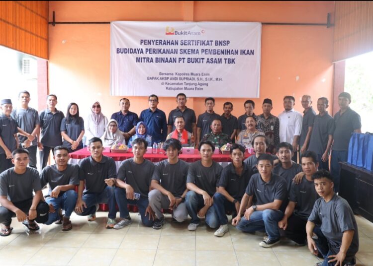 Bukit Asam (PTBA) Ciptakan Lapangan Kerja Baru untuk Eks Pekerja PETI