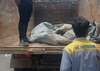 Play Over Bantaian Desa Panang Jaya Muara Enim Roboh dan memakan Korban Jiwa
