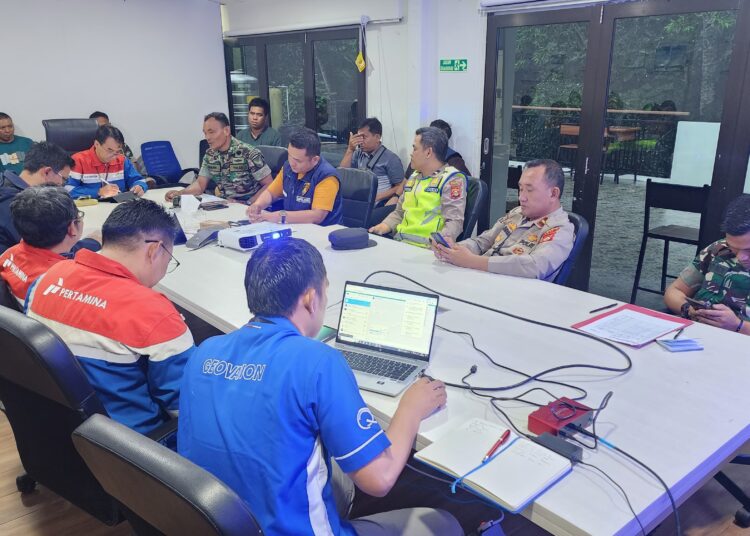 Jelang Libur Hari Raya Idul Fitri 1445 H PGE Lumut Balai Rapat Koordinasi Pengamanan
