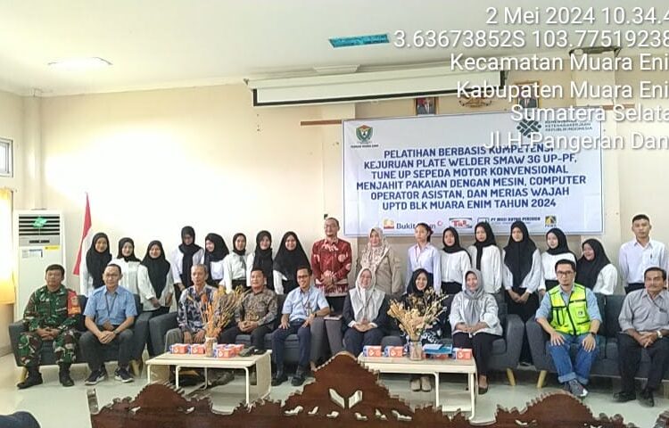 Balai Latihan Kerja (BLK) Kabupaten Muara Enim Adakan Pelatihan Kompetensi