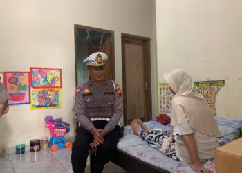 Peduli Laka Lantas !! Satlantas Polres Kudus Berkunjung