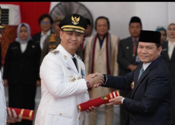 Resmi Jabat Pj. Bupati Muara Enim, Henky Putrawan Siap Kendalikan Inflasi dan Sukseskan Pilkada Serentak Tahun 2024