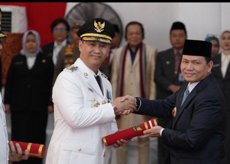 Resmi Jabat Pj. Bupati Muara Enim, Henky Putrawan Siap Kendalikan Inflasi dan Sukseskan Pilkada Serentak Tahun 2024