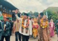 Antusias Masyarakat Semende Tiga Kecamatan Sambut Calon Bupati dan wakil Bupati Muara Enim HNU-LA