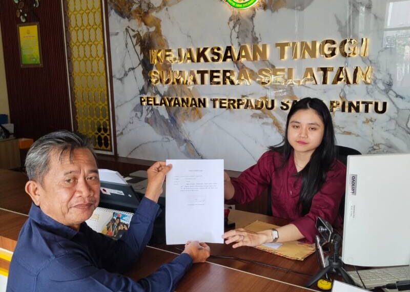 Dugaan Kerugian Keuangan Negara Dalam Proyek Flyover Sudirman Muara Enim, PT KAI Dilaporkan ke Kejati Sumsel